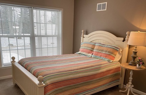 Port Austin Condo | Condo #2 Ground level middle condo that walks right out to the beach.