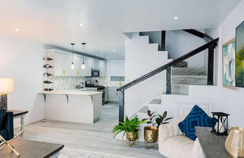 St. John's Villa | Condo for 4 max/sun sea and sand activities/private dock on back patio/