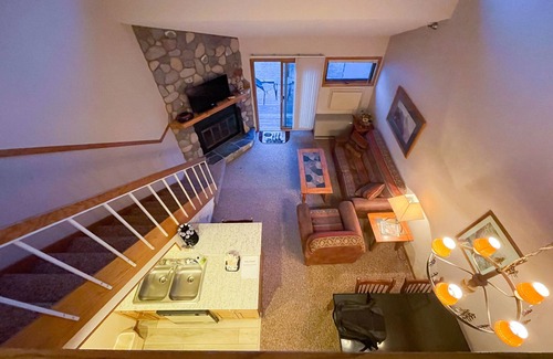 Lutsen Condo | Condo Loft - Small Family Fun with Great Balcony Views