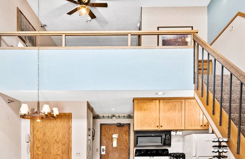 Lutsen Condo | Condo Loft - Small Family Fun with Great Balcony Views