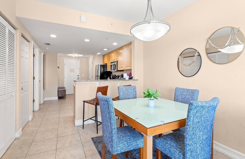 Capri Isle Condo | Condo with Balcony- Pool, Hot Tub Access + Short Walk to Beach!