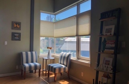 Ludington Condo | Condo with Harbor View and walking distance to Downtown Ludington!