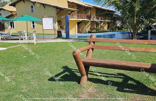 Arembepe Apartment | Condomínio Frente mar pé na Área, Piscinas Naturais! Casa Térreo Aconchegante