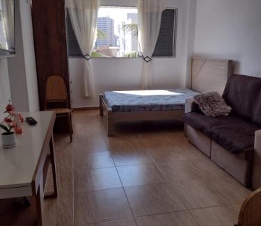 Mirim Apartment | Confortável kitnet 50m da praia!