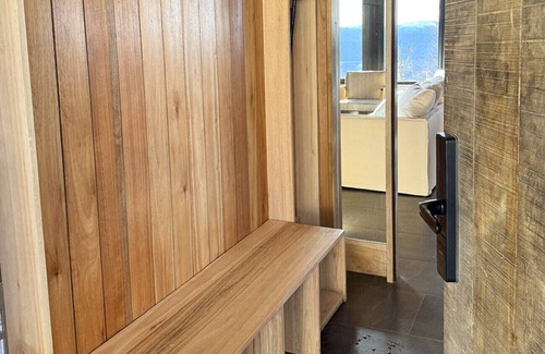 Lanin National Park Ski Chalet | Confort and design: Ski in/out home with stunning views