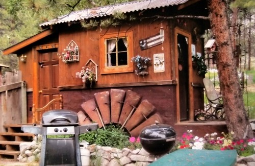 Nathrop Cabin | Connie's Mountain Orchid Cabin is on the Colorado Trail with horse facilities