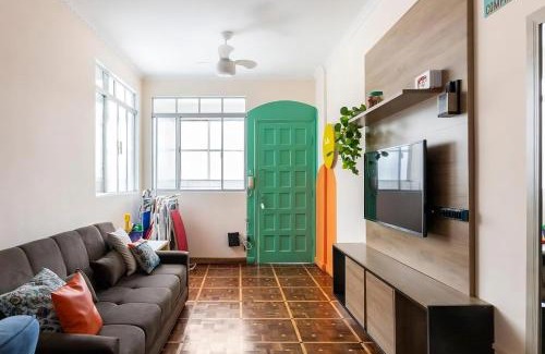 Boqueirao Apartment | CONTEMPLAMAR - Frente Mar, Mini Cinema, Enxoval, Centro e todo nosso carinho