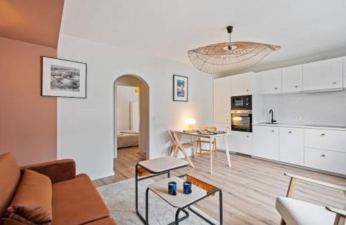 Limpertsberg Apartment | Contemporain 1BR Rétro Chic Quartier Bonnevoie