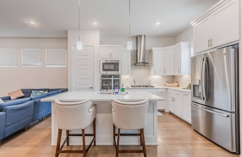 Plano House | Contemporary Home with Office, Centrally Located