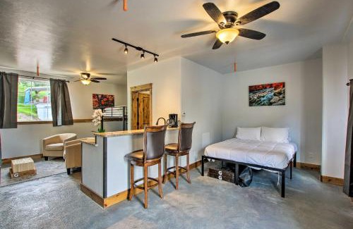 Lava Hot Springs Apartment | Contemporary Studio, Walk to Lava Hot Springs