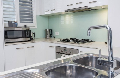 Bongaree Apartment | Contemporary Unit with Water Views