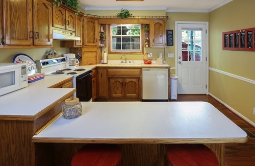 Sunrise Beach House | Conveniently Located Lakefront Home - Gorgeous Views - Privacy - Dock In Cove
