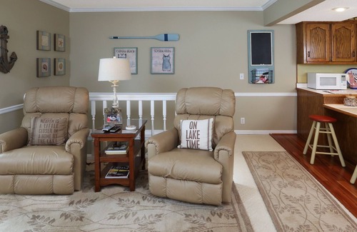Sunrise Beach House | Conveniently Located Lakefront Home - Gorgeous Views - Privacy - Dock In Cove