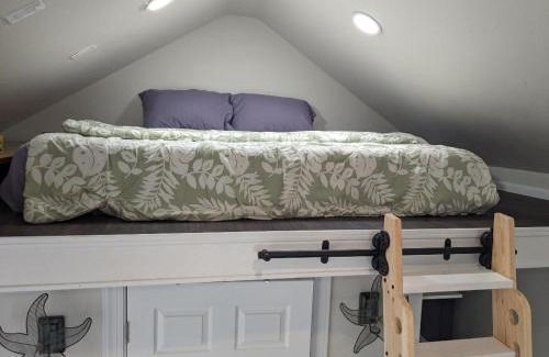 St. Petersburg Apartment | Cool Vintage Tiny House Loft , walk to the Bay