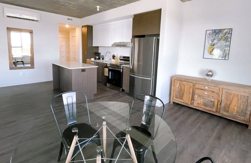 Saint-Laurent Apartment | Corporate Stays | Monarc | Sleek 2BR apt