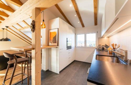 Gossau Apartment | Cosy 1-Bedroom Rooftop Apartment