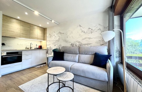Combloux Apartment | Cosy 30m² in the heart of Combloux