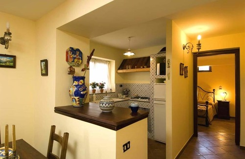 Collesano Villa | Cosy apartment in villa with WIFI, pool, A/C, TV, patio, panoramic view, parking, close to Cefalù