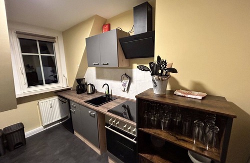 Oybin Apartment | Cosy apartment for 4 guests with WIFI, TV and parking