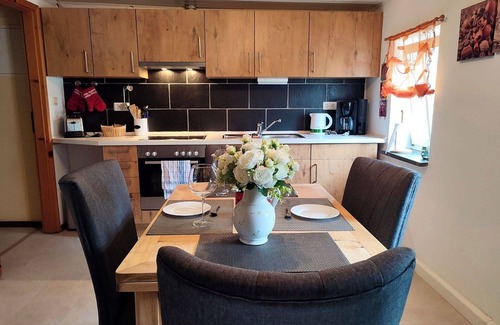 Grossschoenau Apartment | Cosy apartment for 4 people with WIFI, TV, patio, pets allowed and parking