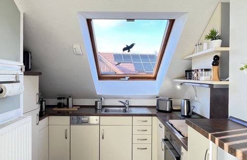 Loffingen Apartment | Cosy apartment for 6 people with WIFI, TV, patio, panoramic view and parking