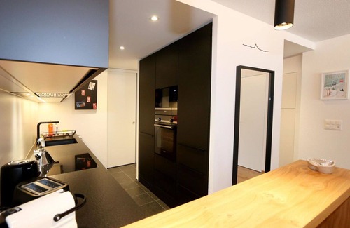 Saas-Fee Apartment | Cosy apartment for 8 guests with WIFI, TV and balcony