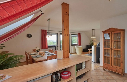 Frankenau House | Cosy apartment in villa for 4 guests with WIFI, TV, terrace and pets allowed