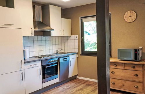 Feriendorf Frankenau House | Cosy apartment in villa for 4 guests with WIFI, TV, terrace and pets allowed
