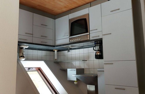 Feriendorf Frankenau House | Cosy apartment in villa for 4 guests with WIFI, TV, terrace and pets allowed