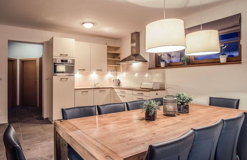 Lipno nad Vltavou House | Cosy apartment in villa for 11 guests with WIFI, TV, terrace, pets allowed and parking