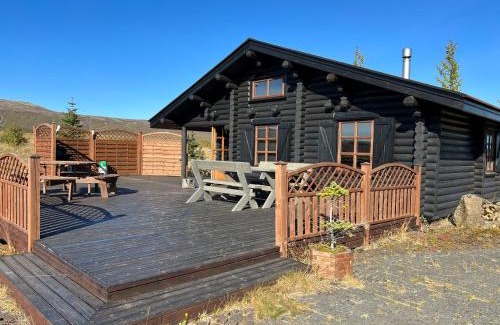 Blaskogabyggd House | Cosy cabin with amazing view on the Geysir