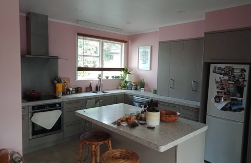 Napier House | Cosy character home with fireplace, private backyard & deck.
