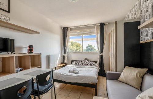 Lattes Apartment | Cosy studio less than 10 min drive from the beaches in Lattes - Welkeys