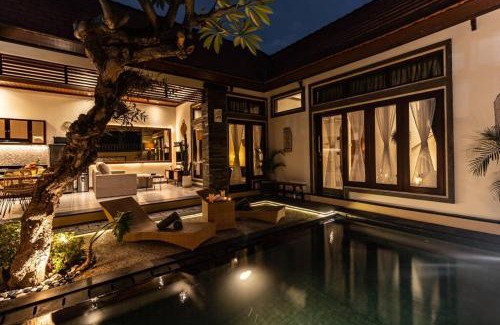 Kerobokan Villa | Cosy Traditional and Fresh 2 BD Sunterrace Villa with Pvt Pool - CONSTRUCTION NEARBY
