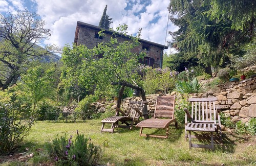 Lantosque House | Cote D'azur Maison de Charme Magnifique vue Arrière Pays Niçois