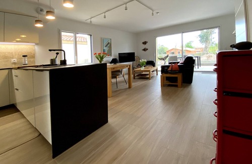 Moliets-et-Maa Cottage | Cottage 95 m² - near ocean - private garden and pool - Moliets - 4 people