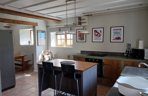 Picauville Ski Chalet | Cottage set in the grounds of our 16th century Manor.