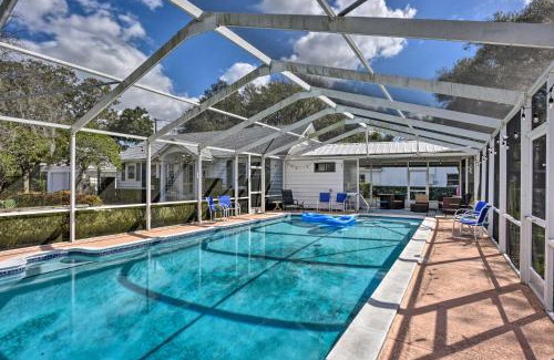 Lake Wales House | Cottage with Private Pool - Walk to Lake Wales!