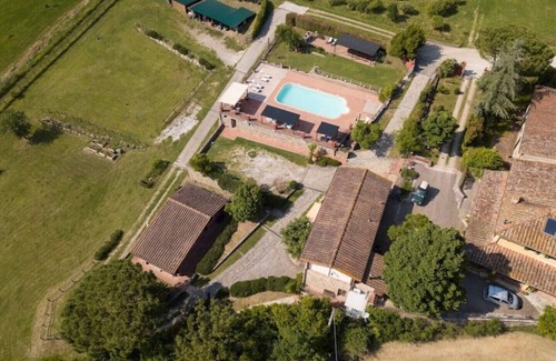 Carmignano Villa | Country house near Florence with panoramic pool and outbuilding
