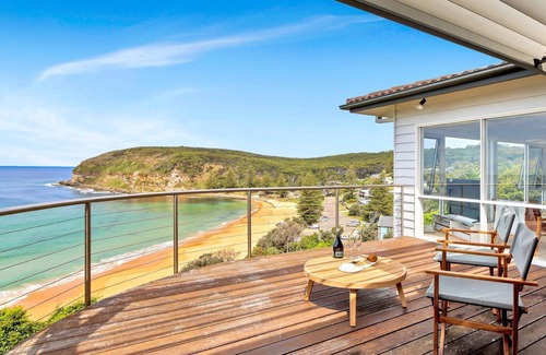 Macmasters Beach House | COVE | Stunning views, wifi, walk to beach | Accom Holidays