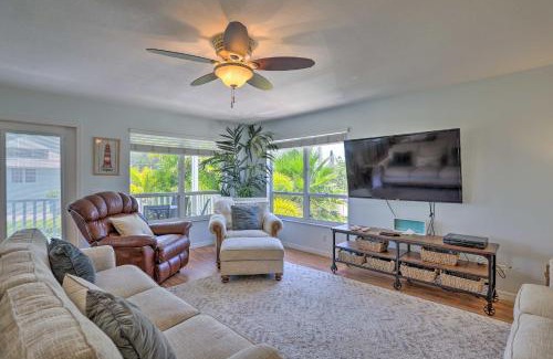 Bradenton Beach House | Covered Deck and Bay Views Bradenton Beach Abode!