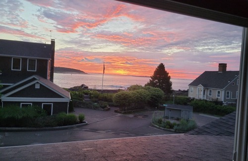 Pond Cove Apartment | Coveted Cape Cottage home with open ocean view, and steps to private sandy beach