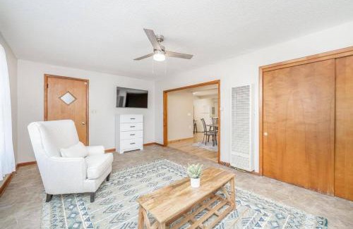 Wichita House | Cozy 1 Bed 1 Bath Home with Garage and Fenced Yard