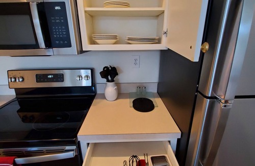 Dublin Apartment | Cozy 1-bedroom corporate apartment in fabulous Dublin with WiFi, Roku!