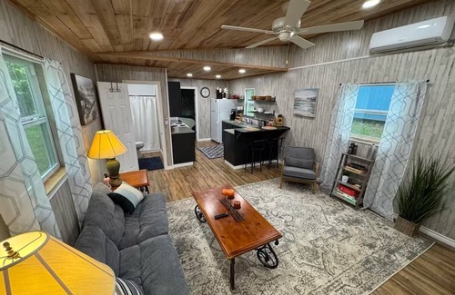 Elkhart House | Cozy 1-bedroom house in peaceful Elkhart with AC, WiFi