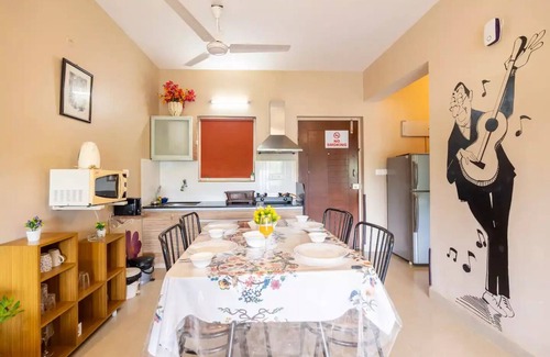 Arpora Apartment | Cozy 1bhk by GoDreamingStay