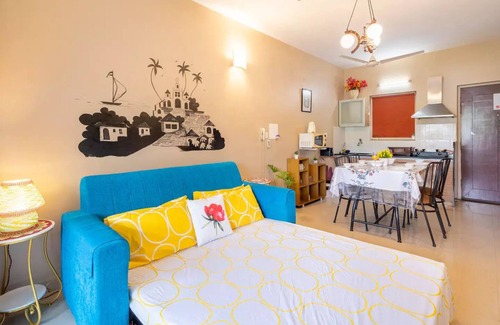 Arpora Apartment | Cozy 1bhk by GoDreamingStay