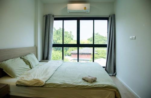 Nong Chaeng Apartment | Cozy 1BR in Jed Yod -Pool View & Convenience Hub