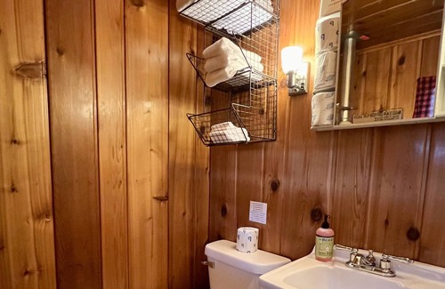 Iron County Cabin | Cozy 2 Bedroom Lakefront Cabin Turtle Point Outpost|Painted Turtle