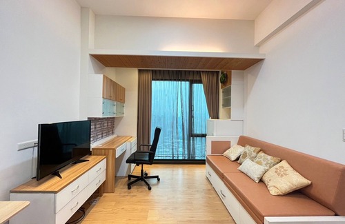 Banqiao Apartment | Cozy 2-bedroom apartment in enjoyable New Taipei City with AC, WiFi